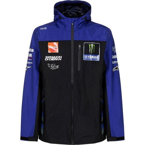 Veste À Capuche Yamaha Monster Energy Motot Gp Noir / Bleu