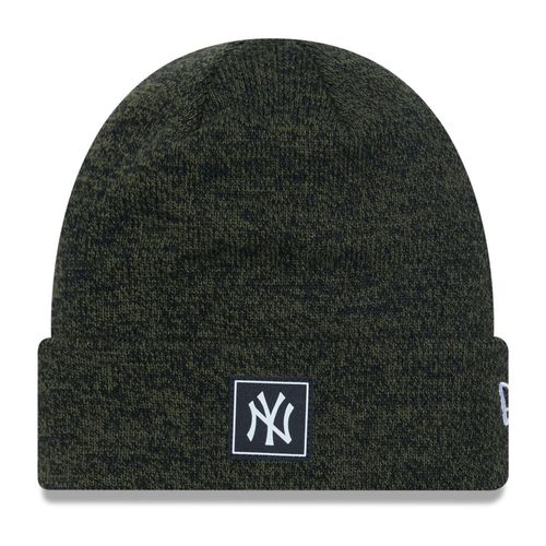 New Era Bonnet D'hiver Beanie - Patch New York Yankees Olive