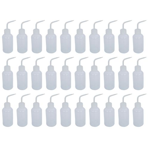 30Pcs 250Ml Tatouage Diffuseur Vert Savon Lavage A L' Flacon Souple Laboratoire Non Pulverisation