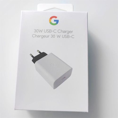 30w Pd Chargeur Rapide Eu/Us/Uk Prise Adaptateur Secteur Usb-C Pour Google Pixel 8 6 7 Pro 3 4a 5a Snapxl Mdia Tlphone Chargeur Rapide - Type White-Eu With Box