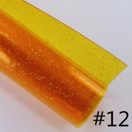 30x120cm rouleau Transparent avec paillettes poudre PVC gelée tissu vinyle  cuir pour HandbBages arcs décoration de la maison bricolage BH049 - Type  BH049 - 12