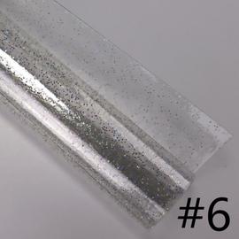 Rouleau de tissu vinyle Transparent en PVC, 30x120cm, gelée avec