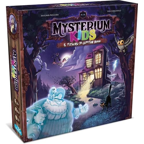 Mysterium Kids: Le Trésor Du Capitaine Buu-Jeu De Table, 2-6 Joueurs, 6+ Ans, Edition En Italien