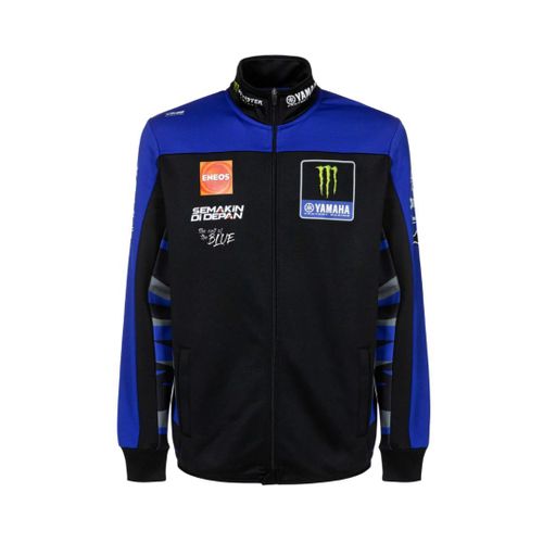 Veste Réplica Monster Energy Yamaha Motogp Team 2024 Bleu Et Noir