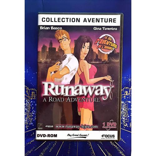 (Pc-02) Jeu Pc - Runaway - A Road Adventure / 8/M2