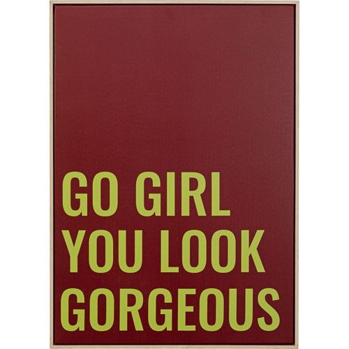 Tableau Go Girl 50x70cm Kare Design