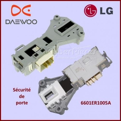 Sécurité B50P1020 de porte, Fermeture, Verrou Lave-linge - 6601ER1005A, 3619047100 , 6601EN1003D, 6601EN1003A, 6601EN1003B Lave-linge LG, DAEWOO