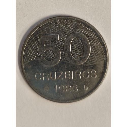 Monnaie Bresil 50 Cruzeiros 1983