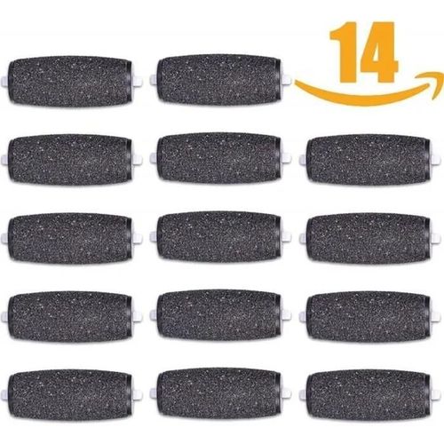24 Pcs Extra Rugueux Rouleaux De Remplacement Rouleaux De Rechange Pour Scholl Velvet Smooth Express Pedi Râpe Electrique 