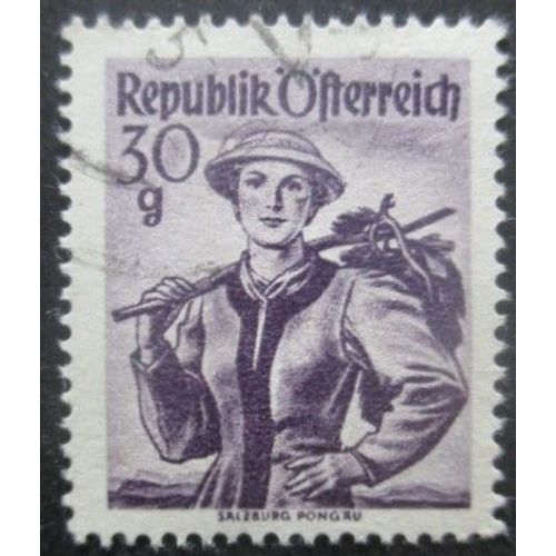 Autriche N°886 Costume Régional Oblitéré