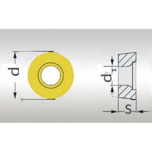 Plaquette ronde RNMM1003MO-R - taille 10 - 5 pcs Optimum RNMM1003MO-R