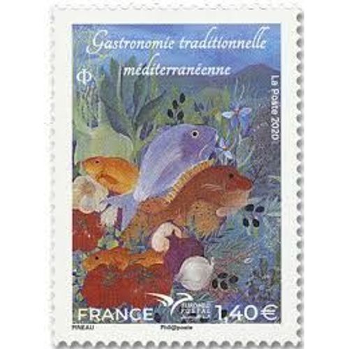 Euromed Postal Réseau Postal Euro-Méditéranéen : La Bouillabaisse Année 2020 N° 5411 Yvert Et Tellier Luxe
