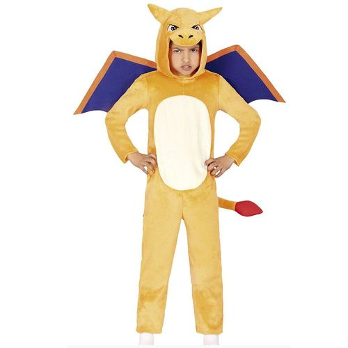 Déguisement Dragon Mystique Orange Enfant