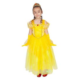 Déguisement Princesse Jaune Fille
