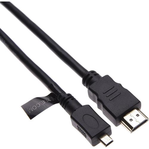 Micro Hdmi Vers Hdmi Cable Adaptateur Compatible Avec Canon Powershot G7 X, G9 X, Ixus 285 Hs, Ricoh Wg 20 30 30W 4 5, Dbpower 1080P, Gopro Hero 6 Black, 5 Black, Hero 4 Black, 4 S[CAB300567]