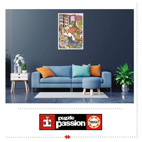 Puzzle - 1000 Pièces - Un Temps Pour Soi - 48x68cm - Educa