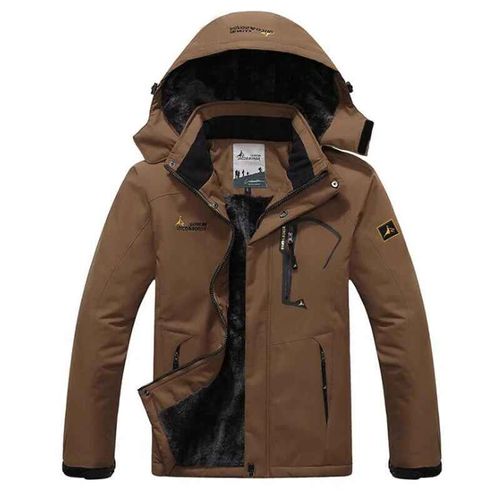 Parka En Peluche Smile Pour Homme,Coupe-Vent,Plus Velours Optique,Chaud,Manteau De Fourrure Noire,Anorak À Capuche Pour Homme,Imperméable,Automne,Hiver