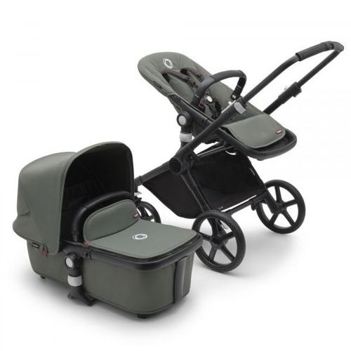 Pack Poussette Duo Fox 5 Black / Forest Green