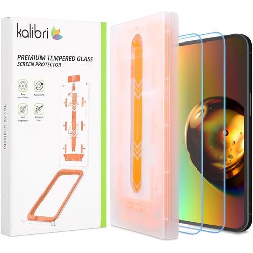 Protection Écran Compatible Avec Apple Iphone 16 Pro Max - Film Protecteur En Verre Trempé Pour Téléphone - Protection Avec Kit Installation[Bhm042598]