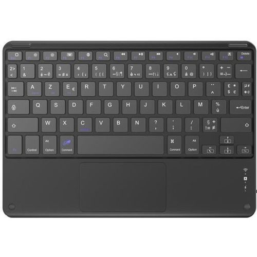 Clavier Pour Tablette Tactile - Clavier Sans Fil Bluetooth Ultra-Mince Pour Ios Windows Android Smartphone Pc Avec Usb - Azerty