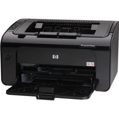 HP LaserJet Pro P1102W - Imprimante - Noir et blanc - laser - A4 - 600 ppp - jusqu'à 18 ppm - capacité : 160 feuilles - USB, Wi-Fi - noir