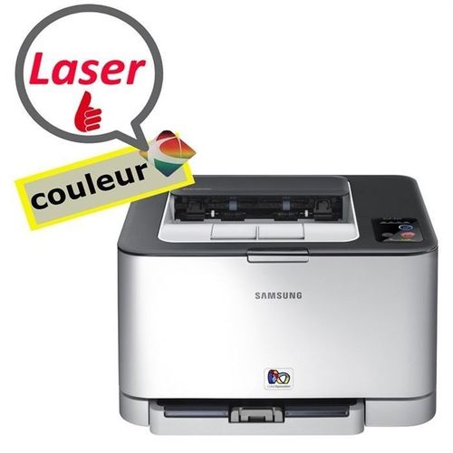 Samsung CLP-320 - Imprimante - couleur - laser - A4/Legal - jusqu'à 16 ppm (mono) / jusqu'à 4 ppm (couleur) - capacité : 130 feuilles - USB