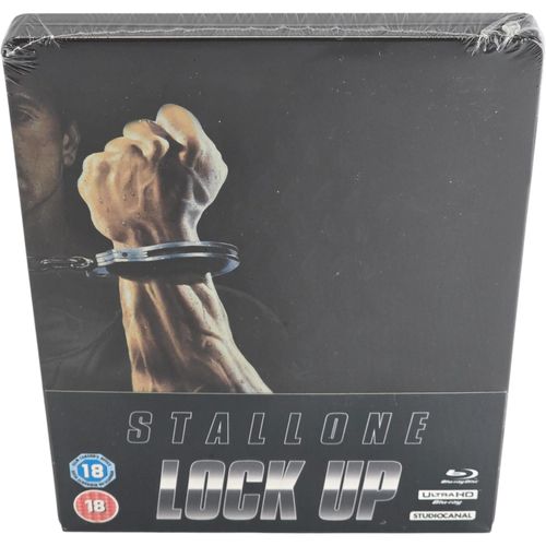 Lock Up Steelbook 4k Ultra Hd + Blu-Ray Zavvi Exclusif Sylvester Stallone[-18] B