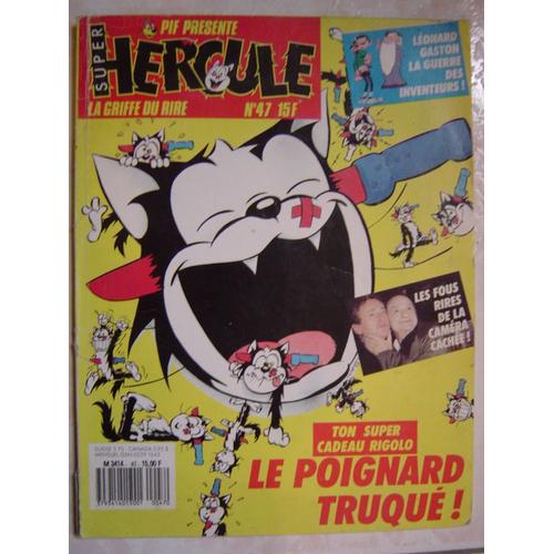 Super Hercule  N° 47 : Le Poignard Truqué, La Griffe Du Rire