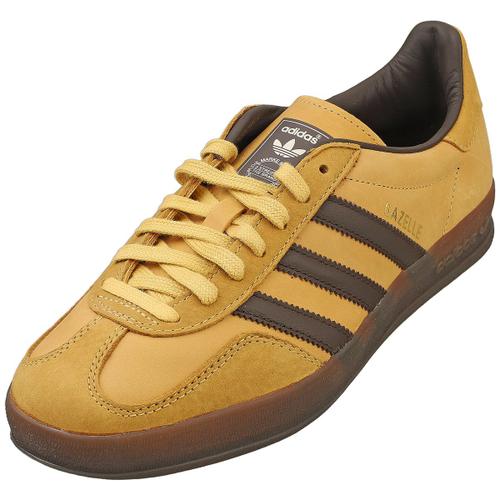 Adidas Gazelle Indoor Hommes Beige Foncé