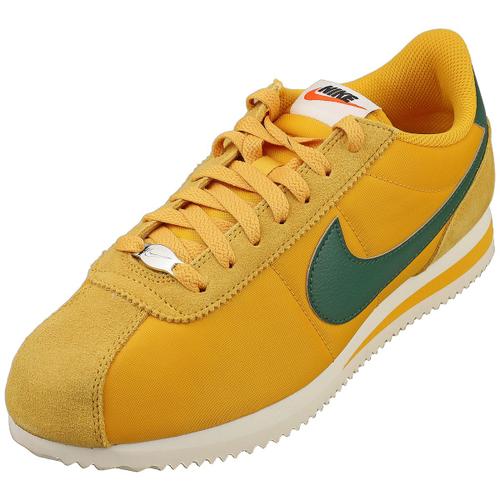 Chaussures Nike Cortez Jaune Vert De