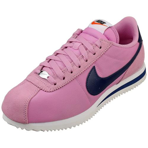 Chaussures Nike Cortez Baskets Rose Bleu