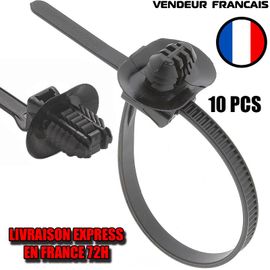 Collier Fixation Câblage Pour Voiture Psa Peugeot Citroën Renault Etc