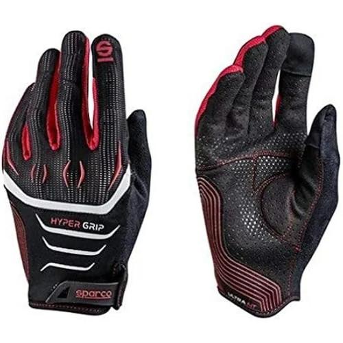 Gants Sparco 002094nrrs12 - Noir/Rouge - Distance Maserati - Code Type Ss051stb302