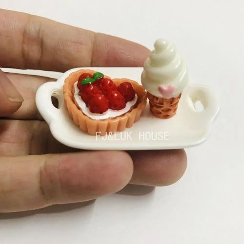 Mini Jouets Alimentaires Miniatures, Échelle 1/6, Maison De Courses, Gâteau, Toast, Chamonix Shop, Blyth, Barbies, Bjd Butter House Kitchen-Style 19