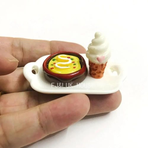 Mini Jouets Alimentaires Miniatures, Échelle 1/6, Maison De Courses, Gâteau, Toast, Chamonix Shop, Blyth, Barbies, Bjd Butter House Kitchen-Style 20