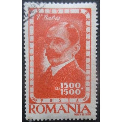 Roumanie N°955 Victor Babes Oblitéré