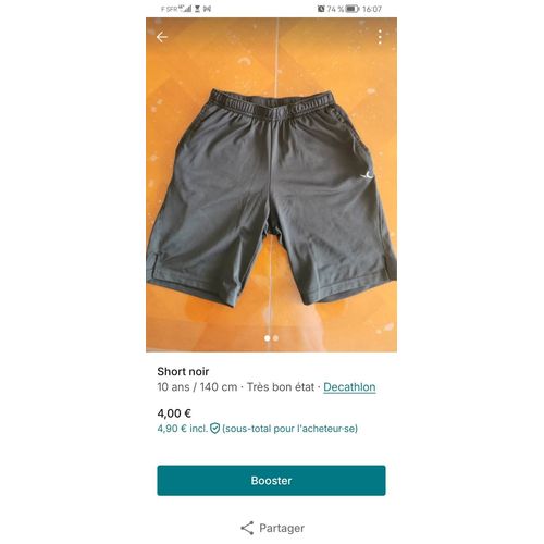 Short Noir 10 Ans