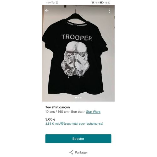 Tee Shirt Star Wars