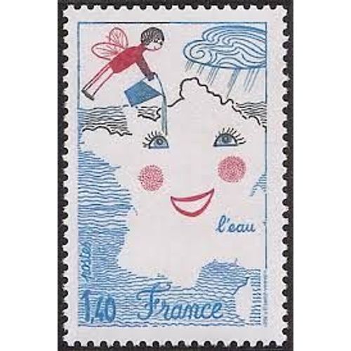 "L' Eau" Concours De Dessins D'enfants Année 1981 N° 2125 Yvert Et Tellier Luxe