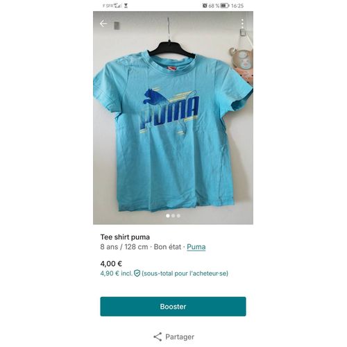 Tee Shirt Puma 8 Ans