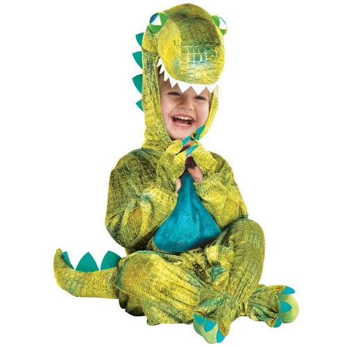 Déguisement Dinosaure Vert Bébé