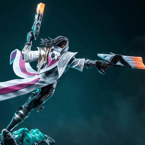 Statue Riot Jimei Palace - League Of Legends - Lucian