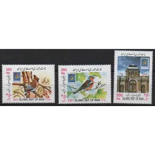 Iran Timbres Exposition Philatélique Belgica 2001