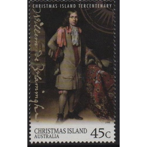 Ile Christmas ( Australie ) Timbre Tricentenaire De La Découverte De L' Île 1996