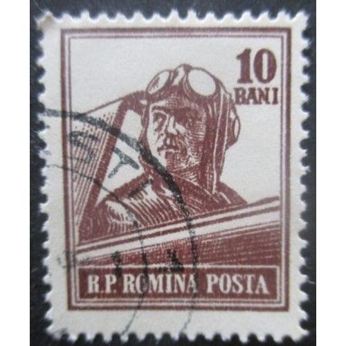 Roumanie N°1384 Aviateur Oblitéré