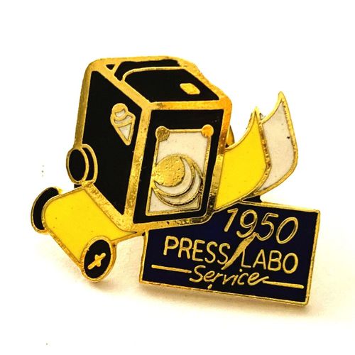 Pins Photographie Appareil Photo Press Labo Service 1950