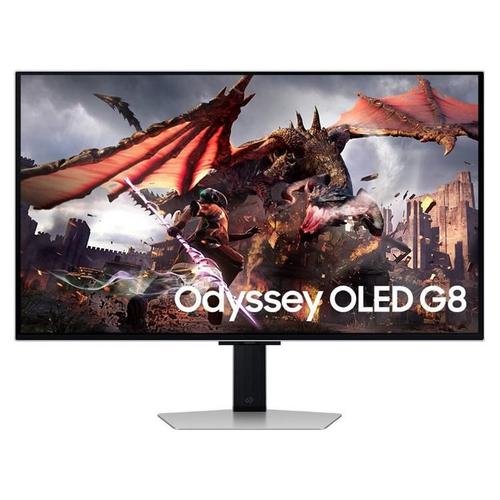 Samsung Odyssey OLED G8 S32DG800SU - Moniteur OLED - Intelligent - jeux - 32" - 3840 x 2160 4K @ 240 Hz - 250 cd/m² - 1000000:1 - DisplayHDR 400 True Black - 0.03 ms - 2xHDMI, DisplayPort -...