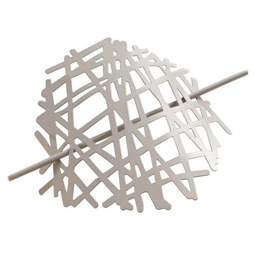 Embrasse De Rideau Broche "Pharos" 17cm Taupe