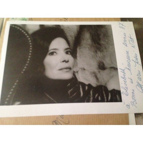 Marie-José Nat - Autographe