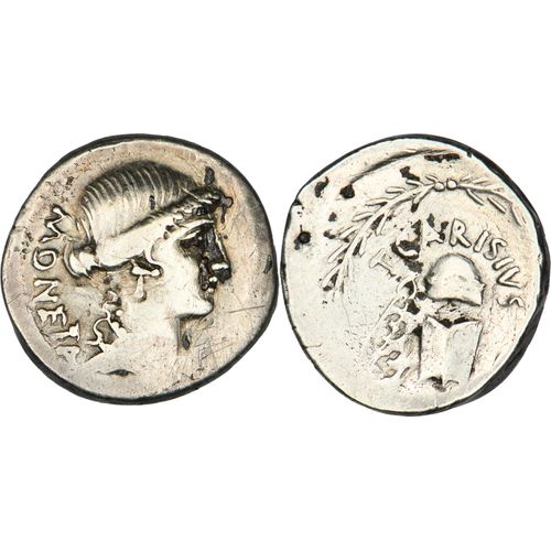 Rome Republique - Denier - Carisia - Titus Carisius - Moneta - 46 Bc - Rrc.464/2 - 24-131